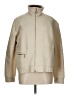 Straight Down Solid Ivory Track Jacket Size L - photo 1
