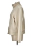 Straight Down Solid Ivory Track Jacket Size L - photo 5