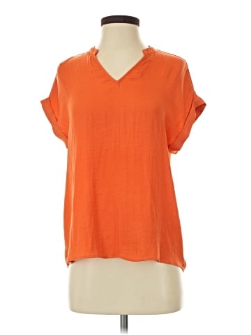RACHEL Rachel Roy Short Sleeve Blouse (view 1)