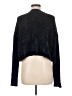 Make + Model Metallic Black Pullover Sweater Size M - photo 2