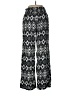 Unbranded Print Black White Casual Pants Size 6 (estimated) - photo 2