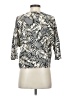 Primark 100% Viscose Ivory 3/4 Sleeve Blouse Size 4 - photo 2