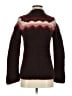 J.Crew Chevron-herringbone Burgundy Brown Pullover Sweater Size S - photo 1