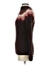 J.Crew Chevron-herringbone Burgundy Brown Pullover Sweater Size S - photo 5