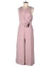 Lulus 100% Polyester Solid Pink Jumpsuit Size M - photo 1