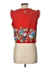 Zara Basic Red Sleeveless Blouse Size L - photo 2