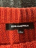 525 America 100% Cotton Orange Pullover Sweater Size L - photo 7