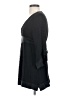 Liquid 100% Silk Black 3/4 Sleeve Silk Top Size 2 - photo 5