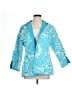 Patty Kim NewYork 100% Polyester Paisley Teal Blazer Size L - photo 1