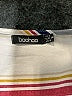 Boohoo 100% Polyester Stripes White 3/4 Sleeve Blouse Size 4 - photo 7