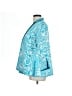 Patty Kim NewYork 100% Polyester Paisley Teal Blazer Size L - photo 5