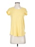Max Studio Yellow Short Sleeve Top Size XS - photo 1