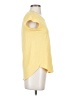 Max Studio Yellow Short Sleeve Top Size XS - photo 4