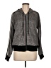 Pam & Gela Houndstooth Gray Jacket Size M - photo 1