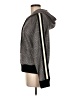 Pam & Gela Houndstooth Gray Jacket Size M - photo 5