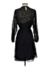 Ann Taylor LOFT 100% Polyester Black Cocktail Dress Size XS - photo 2