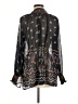 CAbi 100% Polyester Black Long Sleeve Blouse Size M - photo 2