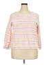 J.Crew 100% Cotton Pink 3/4 Sleeve Top Size XXL - photo 1