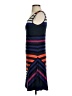 Calvin Klein Stripes Blue Black Cocktail Dress Size 2 - photo 5