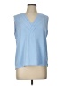Shein 100% Polyester Blue Sleeveless T-Shirt Size L - photo 1