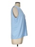 Shein 100% Polyester Blue Sleeveless T-Shirt Size L - photo 4