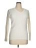 Basic Editions Ivory Pullover Sweater Size XL - photo 1