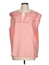 Cortefiel Pink Sleeveless Blouse Size 12 - photo 1