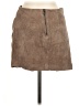 Blank NYC 100% Leather Solid Tan Leather Skirt Size 28 waist - photo 2