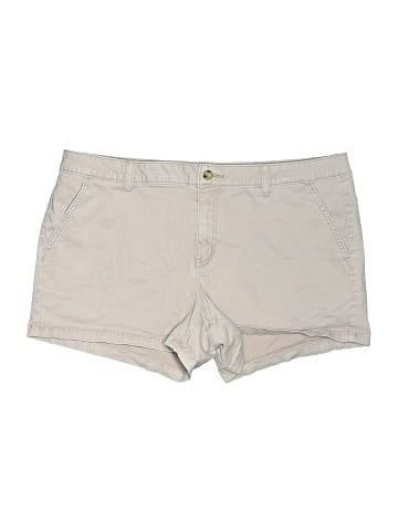 a.n.a. A New Approach Khaki Shorts (view 1)