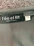 Fee Et Rit 100% Polyester Gray Sleeveless Blouse Size 18 - photo 7
