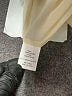 MELLODAY 100% Polyester Ivory Long Sleeve Blouse Size M - photo 8