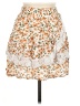 Assorted Brands Floral White Casual Skirt Size M (estimated) - photo 1