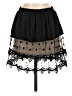 Assorted Brands Polka Dots Black Casual Skirt Size S - photo 1