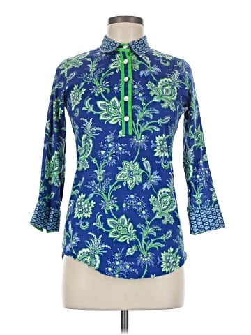 Gretchen Scott Designs 3/4 Sleeve Blouse (view 1)