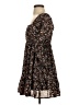 Mi ami 100% Polyester Floral Brown Casual Dress Size XS - photo 5