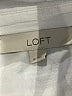Ann Taylor LOFT Ivory Short Sleeve Blouse Size M - photo 7