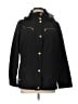 MICHAEL Michael Kors Solid Black Coat Size L - photo 1