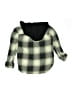 Old Navy 100% Cotton Green Brown Long Sleeve Button-Down Shirt Size 8 - photo 2