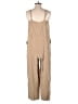 Old Navy Solid Tan Jumpsuit Size S - photo 2