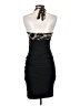 Carole Little Animal Print Black Cocktail Dress Size 4 - photo 2