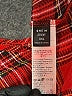 Shein Curve Plaid Red Long Sleeve Blouse Size 18 Plus (3) - photo 7