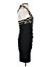Carole Little Animal Print Black Cocktail Dress Size 4 - photo 4
