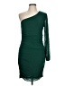 BTFBM Solid Green Cocktail Dress Size L - photo 1