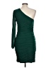 BTFBM Solid Green Cocktail Dress Size L - photo 2