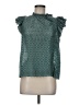 Ulla Johnson 100% Cotton Teal Sleeveless Blouse Size 6 - photo 1