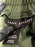 Lane Bryant Solid Green Cargo Pants Size 14 - photo 7