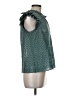 Ulla Johnson 100% Cotton Teal Sleeveless Blouse Size 6 - photo 4