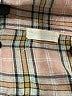 Altar'd State Plaid Tan Long Sleeve Blouse Size M - photo 7