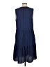 Dylan 100% Cotton Solid Blue Casual Dress Size XS - photo 2