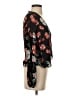 Express 100% Polyester Black Long Sleeve Blouse Size XS - photo 4